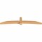 Ekena Millwork Bellingham Timber Gable Bracket, Western Red Cedar, 108"W x 22"H x 5 1/2"D x 5 1/2"F, 5/12 Pitch GBW108X22X0606BEL00SWR - alternate 2